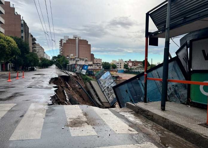 Foto: Tormenta en Argentina /cortesía