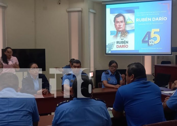 Foto: Para la Policía Nacional, Rubén Darío sigue siendo el príncipe de las letras castellanas y el padre del movimiento modernista/Tn8