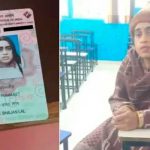 Se disfrazó de su novia, para presentar su examen de admisión a la universidad Se disfrazó de su novia, para presentar su examen de admisión a la universidad