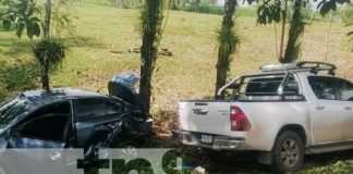 Foto: Accidente de tránsito en Mulukukú, Costa Caribe Norte/TN8
