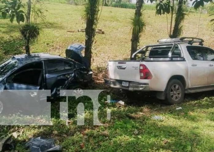 1 Foto: Accidente de tránsito en Mulukukú, Costa Caribe Norte/TN8
