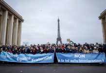 Francia se levanta contra la Ley migratoria en cuestión Foto: Oleada de protestas en Francia /cortesía