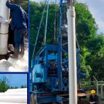 Foto: Ya esta finalizada la construcción de un pozo en Managua /Cortesía