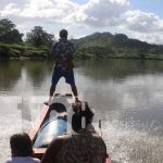 Grandes navegantes recorren a diario el caudaloso rio Coco o Wangki Foto: Grandes navegantes recorren a diario el caudaloso rio Coco o Wangki /Tn8