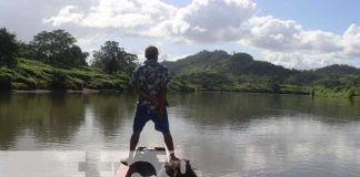 Foto: Grandes navegantes recorren a diario el caudaloso rio Coco o Wangki /Tn8