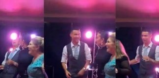 Georgina Rodríguez regaña a Cristiano Ronaldo en plena fiesta