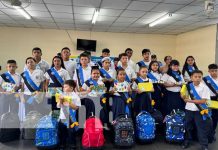 Policía Nacional brinda apoyo escolar a hijos de miembros de la institución Policía Nacional en Matagalpa brinda apoyo escolar a hijos de miembros de la institución