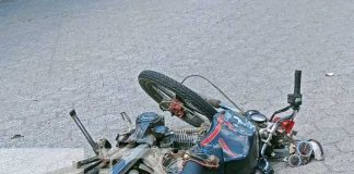 Foto: Choque de vehículos dejó una persona herida en el departamento de Rivas/Tn8