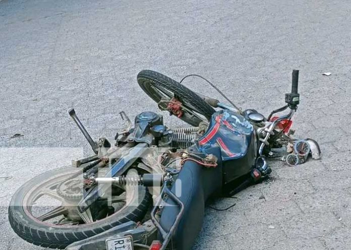 1 Foto: Choque de vehículos dejó una persona herida en el departamento de Rivas/Tn8