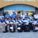 Policía de León entregó bono escolar a hijos de caídos y excelencia académica Foto: Policía de León entregó bono escolar a hijos de caídos y excelencia académica / TN8