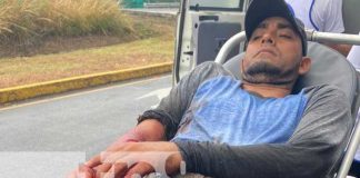 Foto: Descuido casi le cuesta la vida a un motociclista en Rivas / TN8