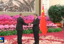 Nicaragua presenta credenciales ante el Presidente de la República Popular China