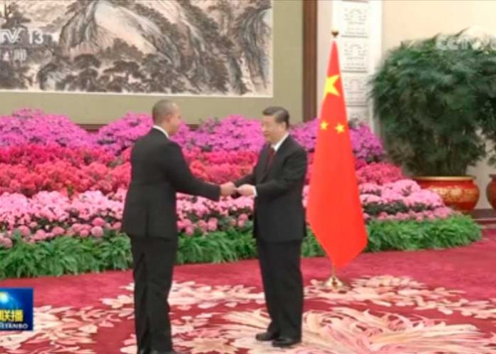 1 Nicaragua presenta credenciales ante el Presidente de la República Popular China
