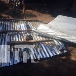 Vientos violentos dejan a una familia desamparada en Tola, Rivas