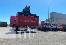 Puerto de Corinto recibe nuevos equipos para su modernización Equipos de máquinas portuarias en Puerto Corinto