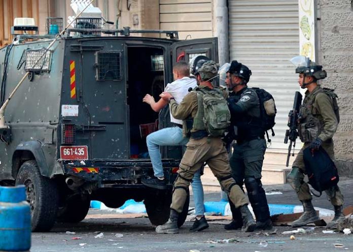 Foto: Arrestos en Cisjordania por parte de Israel /cortesía