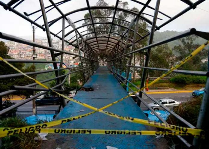 Foto: Capital de Ecuador fuera de control /cortesía