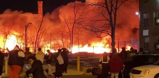 Foto: Devastador Incendio Arrasa Edificio en Nueva Jersey / Cortesía