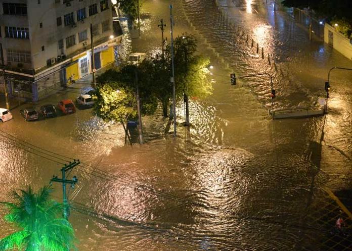 Foto: Estragos de lluvias en Brasil /cortesía
