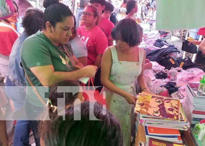 Foto: ¡Todo un éxito la feria escolar en el mercado de Granada!/TN8