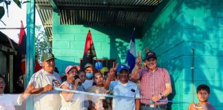 Foto: Entregan vivienda digna a colaborador histórico del FSLN en Siuna /Tn8