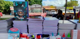 Foto: Feria escolar en el mercado Roberto Huembés /TN8