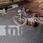 Foto: Mujer pierde la vida tras colisión de motocicleta en Carretera Nueva León/TN8