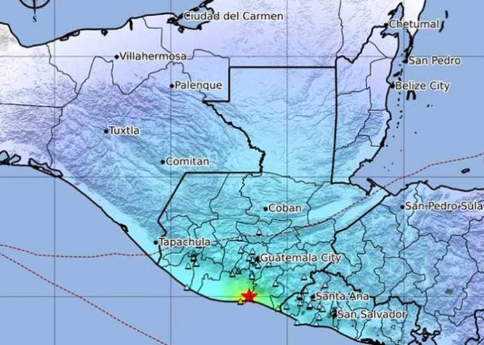 Foto: Sismo de magnitud 6 sacude Guatemala y se percibe en países vecinos/Cortesía
