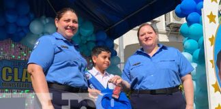 Foto: Hijos de servidores públicos del MIN se encuentran listos para el año lectivo 2024/TN8