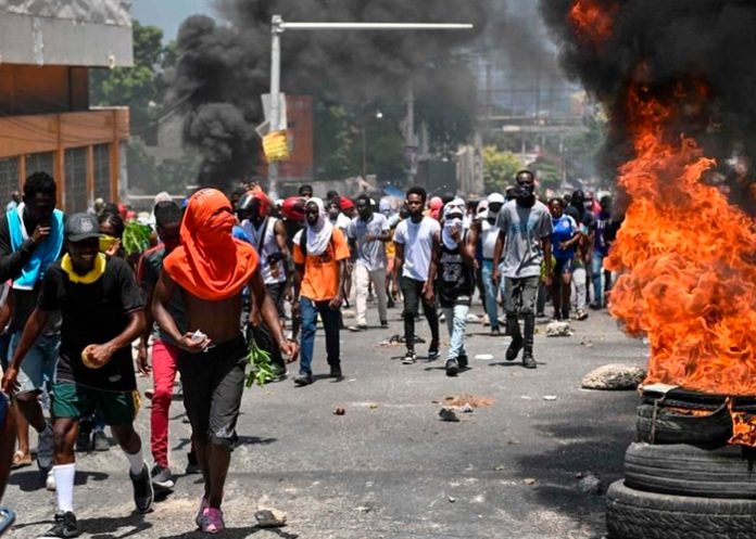 Foto: Protestas aumentan en Haití /cortesía