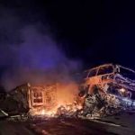 Devastador accidente deja 19 muertos y 22 heridos en México Foto: Devastador accidente deja 19 muertos y 22 heridos en México/Cortesía