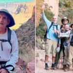 Abuelito de 92 años rompe el récord Guinness al cruzar a pie el Gran Cañón del Colorado Foto: El Gran Cañón Motivación extra /cortesía