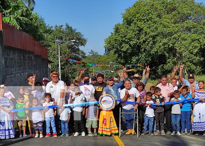 3 Foto: ALMA inaugura proyecto pluvial y vial en la comarca Gracias a Dios del distrito I de managua /Tn8
