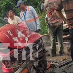 Choque frontal deja un lesionado grave en Villa Sandino, Chontales Foto: Choque frontal deja un lesionado grave en Villa Sandino, Chontales / TN8