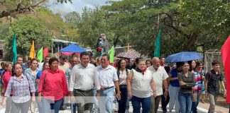Foto: Inauguran calles de concreto hidráulico que llegan hasta la universidad UNI, Juigalpa / TN8