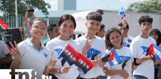 Estudiantes de Managua celebran la gratuidad de la educación