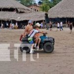 Reportan buenas ventas en celebración de Año Nuevo en playas de Carazo Foto: Comercio en playas de Carazo / TN8