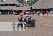 Foto: Comercio en playas de Carazo / TN8