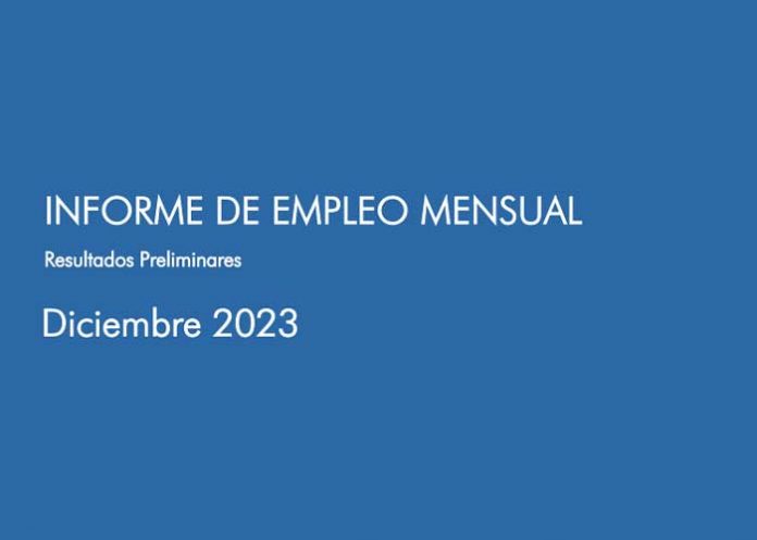 arte Informe de Empleo Mensual: Avances y estadísticas de diciembre 2023