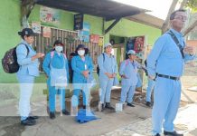 Foto: Abatización en barrios de Managua / TN8
