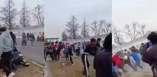Se viraliza batalla campal en México