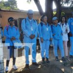 Foto: Brigadistas del MINSA visitan viviendas en Managua / TN8