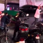 Busero golpea brutalmente a mujer en México