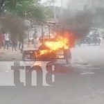 ¿Qué le pasó? Arde una caponera en el sector de Waspán Sur, Managua Foto: Incendio de una caponera en Waspán Sur, Managua / TN8