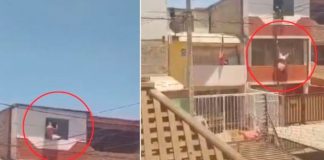 Hombre cae desde tercer piso tras agredir a su madre en Chile