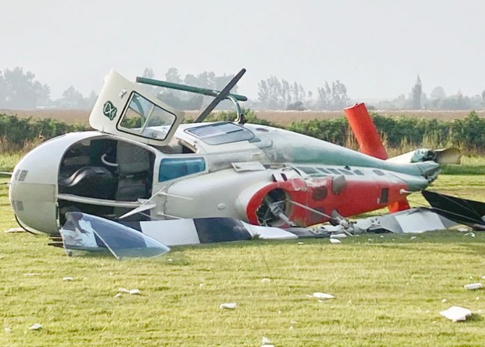 Brutal accidente de helicóptero en Chile deja múltiples heridos