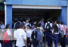 Nicaragua recibe a sus alumnos que inician el año lectivo 2024 Foto: Regreso a clases en Nicaragua 2024 / TN8