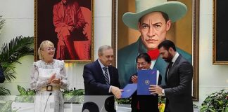 Foto: Firma de acuerdos entre Nicaragua y Crimea / TN8