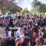 ¡Hasta pronto Dereck! Despiden al joven y honrado trabajador de la EPN Foto: Velan al joven Dereck Gómez, en Managua / TN8