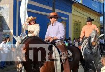 Montados desbordan calles de Diriamba en la tradicional hípica Foto: Hípica de Diriamba, Carazo / TN8